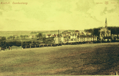 Kirkhill viewed from Greenlees Road - circa 1900.